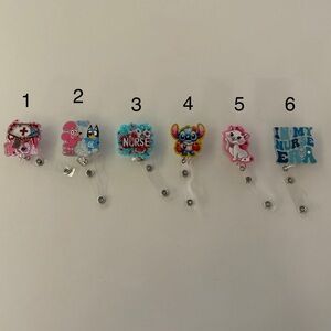 Cute Cartoon Badge Reels